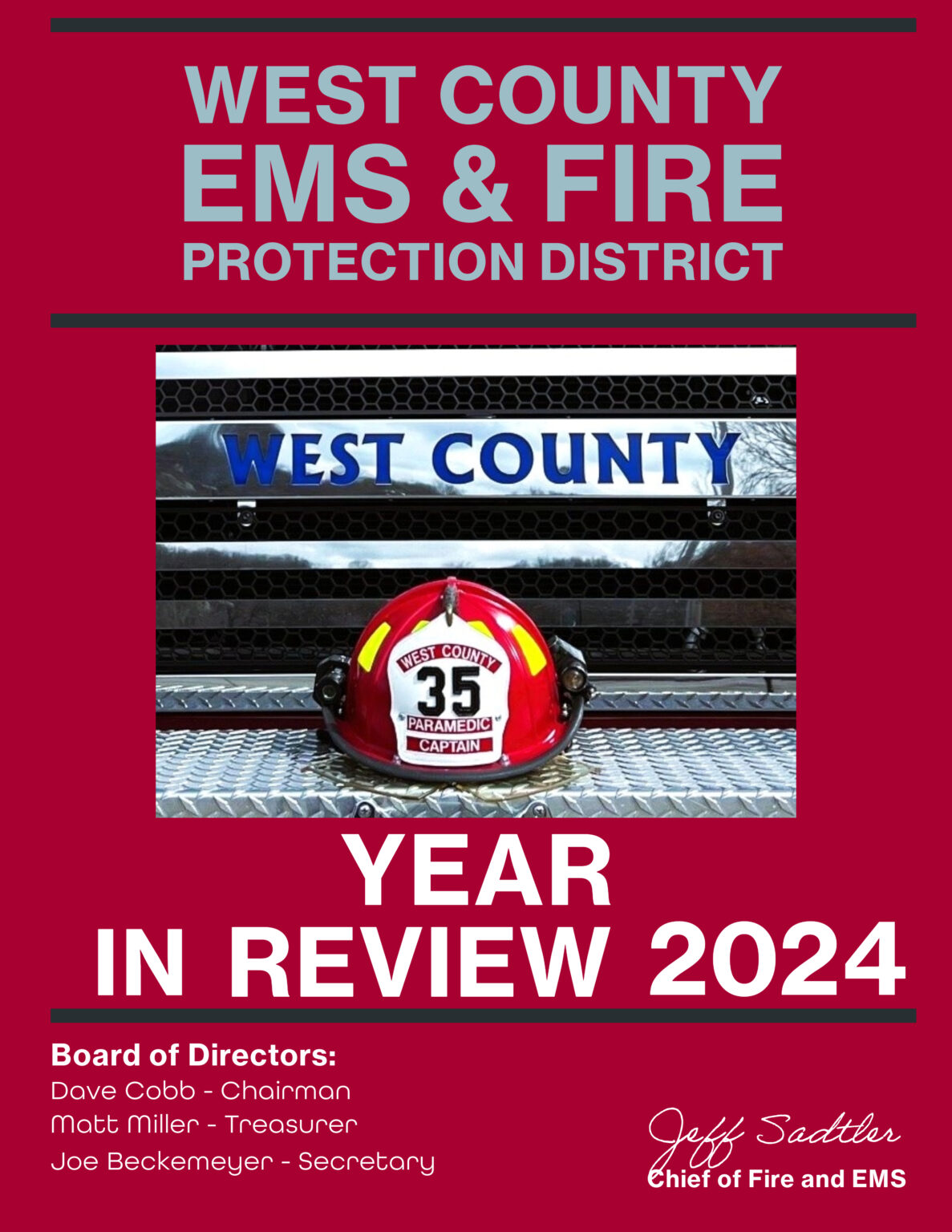 2024 Year in Review West County EMS & Fire Protection